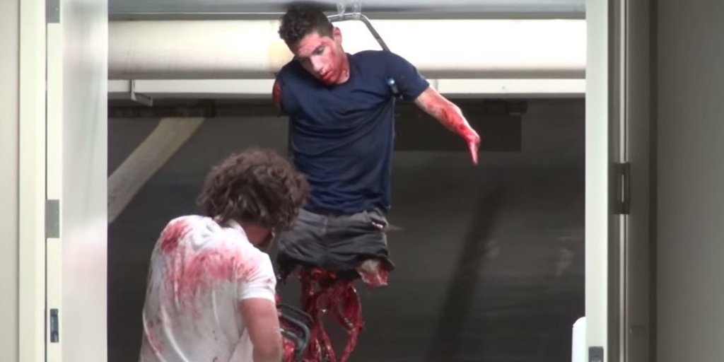 This Chainsaw Massacre Prank Has Gone Too Far. Chainsaw Prank