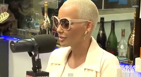 Amber Rose Interview at The Breakfast Club, Talks Wiz Khalifa and More