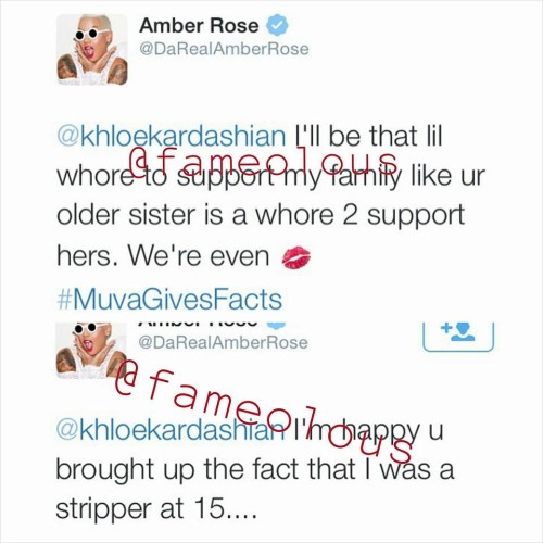 Khloe Kardashian fights back after Amber Rose disses Kylie Jenner