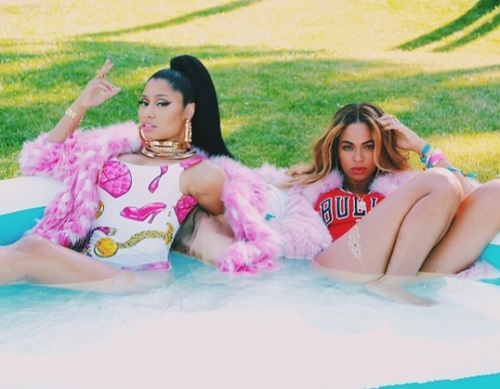 Nicki Minaj & Beyonce Feeling Myself Video 1