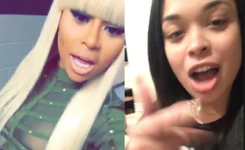 Video Blac Chyna And Heather Sanders Get Into A Fight