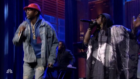 2 Chainz & Lil Wayne performs “Rolls Royce Weather Everyday” on The Tonight Show. 2