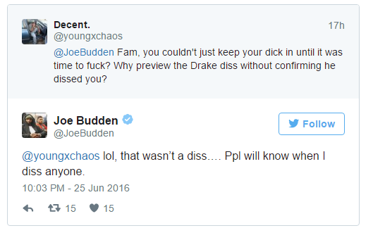 Joe Budden previews Drake Diss 2
