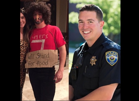 Police Officer Dressed As Colin Kaepernick Is Under Fire For Costume