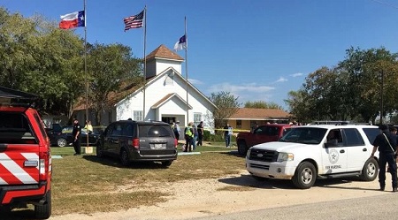 Gunman Opens Fire At A Texas Church, Killing Multiple People.