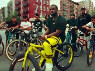 Riding his custom bicycle by Nigel Sylvester, Asap Ferg joins other bikers through Harlem to deliver his new video called "Floor Seats".