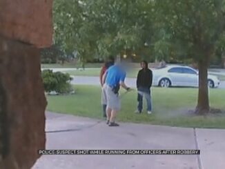Homeowner pulls his gun on teens who attempted to rob him.