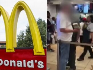 New Orleans McDonald's employee attack customer over food order.