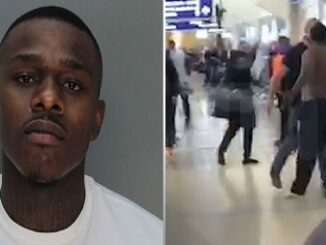 New Video Shows DaBaby Attacking Airport Food Stand Employee.