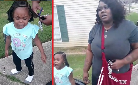 Mom Cuts Her Daughters Hair After Her Baby Father Got It Done By Another Woman!