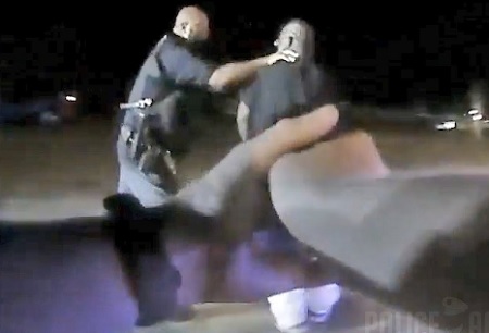 Video shows a Florida Springfield police officer using excessive force on a mentally handicapped resident.