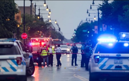 14 People Wounded In shootout at Chicago Funeral Home.