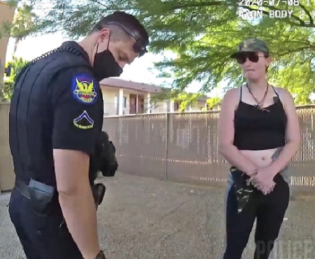 Arizona Cops Shoot Woman After She Fired A Gun At Them.