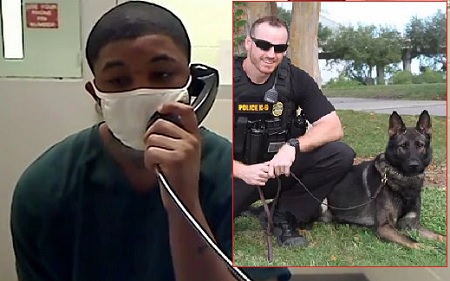 Florida teen who fatally shot police K-9 is sentenced to 25 years.