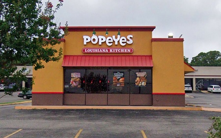 Security guard at a Popeyes restaurant shoot after angry customer opened fire.