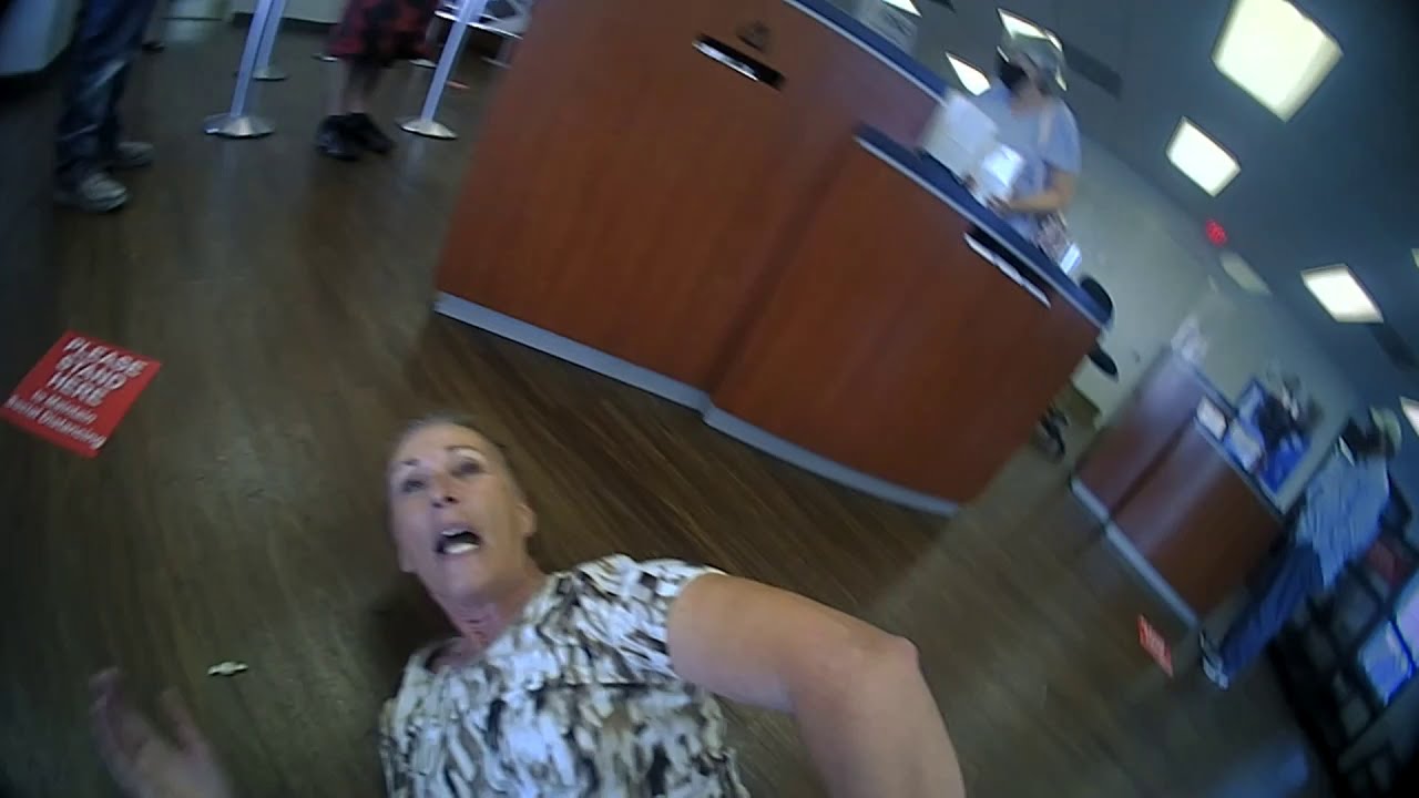 65 Year-Old Woman Arrested For Refusing To Wear Mask At Bank.