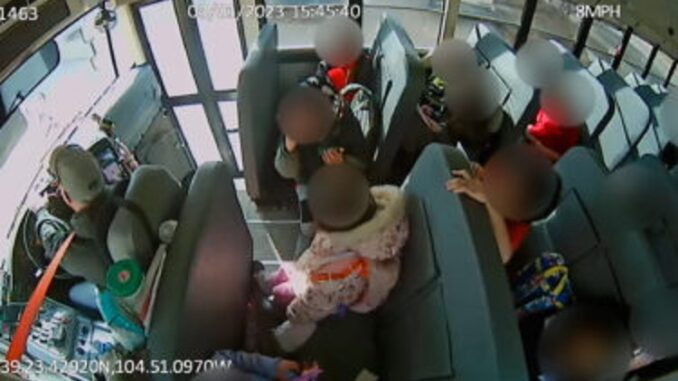 School bus Driver Slams On Brakes To Teach Kids A Lesson Charged