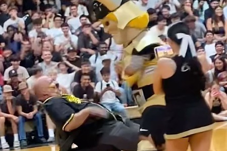 School Principal Suspended After Apparently Dancing Inappropriately With A Mascot During Pep Rally