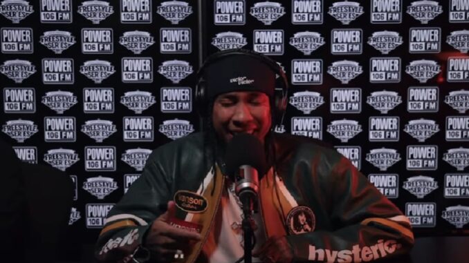 Tyga Drops A Freestyle On Power106 "Super Hyphy".