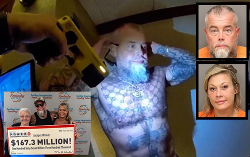 $167.3M Powerball Winner Tased After Attacking Deputy.