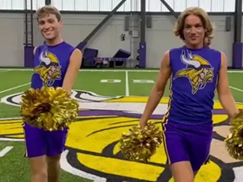 Vikings Fans Threatened to Cancel Their Tickets After Seeing Male Cheerleaders.