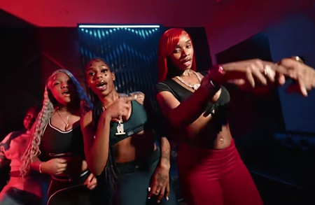 PLUTO, Sexyy Red, NaNaski - Motion (Official Music Video).