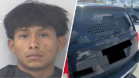 Florida Man Throws Rock Through ICE Agent’s Car Window
