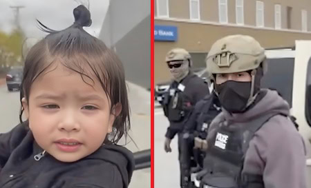 ICE Allegedly Pepper-Sprays Illinois Family and Toddler