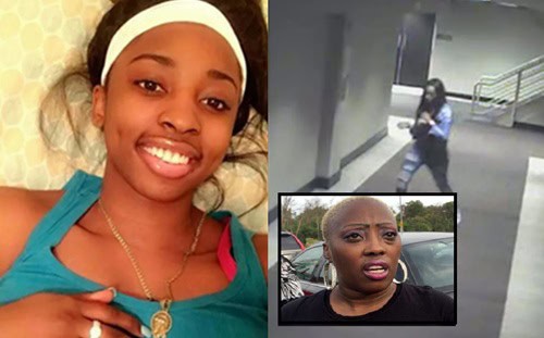 Mother's grief and surveillance footage contrast.