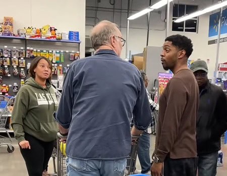 Man Charged After Ramming Shopping Cart Into Black Woman at Walmart