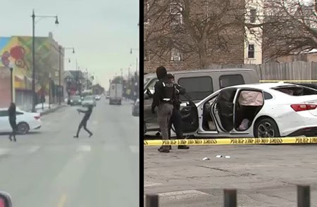 Gunfire Hits Chicago Car as Baby Watches from Back Seat.
