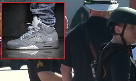 Shots Fired Over Air Jordan 5 Retro 'Wolf Greys' at Atlanta Mall.