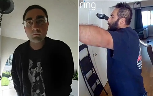California Man Arrested After Allegedly Entering Home, Bizarre Ring Camera Footage Goes Viral
