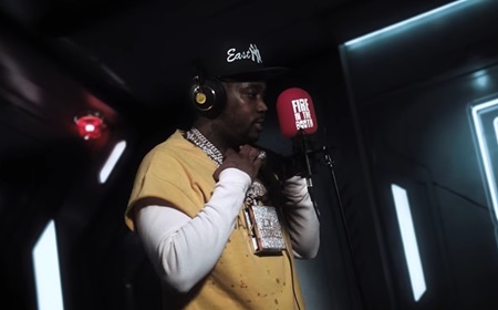 Fivio Foreign Drops A "Fire In The Booth" Freestyle.