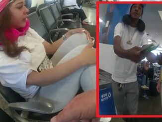 Man Causes Scene At Airport After Discovering Girlfriend Cheating.