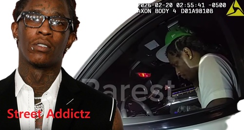 New Bodycam Video Captures Young Thug Traffic Stop for High-Speed Violation