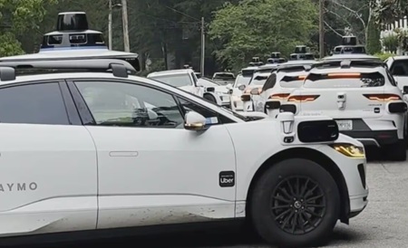 Residents Alarmed as Dozens of Empty Waymo Vehicles Circle Atlanta Neighborhood.