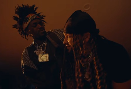 Kodak Black Links Up With Albee Al For “Peter Roll” Video.