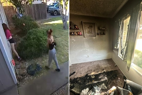 Teen Girls Arrested After Firework Thrown Into Unborn Baby's Nursery Sparks House Fire