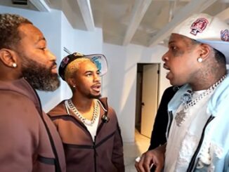 DeenTheGreat, Adrien Broner & Finesse2tymes Pull Up To Blueface’s Party As Wild Footage Shows What Went Down