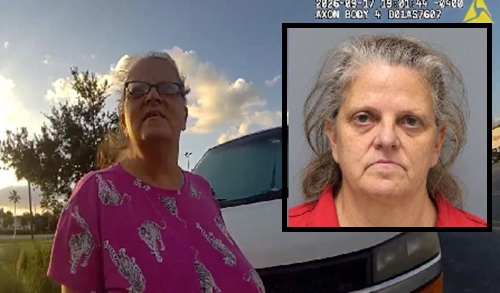 Florida woman accused of hitting driver in the face with a glass jar of vegan mayo.