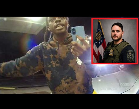 Georgia Cop’s Final Run-In With Man Accused Of Killing Him Caught On Camera — Just 5 Days Before Deadly Shooting.