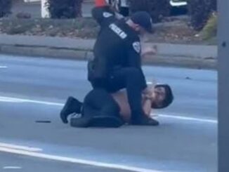 Auburn Police Officer Placed On Leave After Viral Video Appears To Show Him Punching Man Around 20 Times.