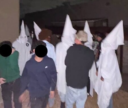Teens Dressed in KKK Robes Spark Outrage as Police Investigate Viral Videos.